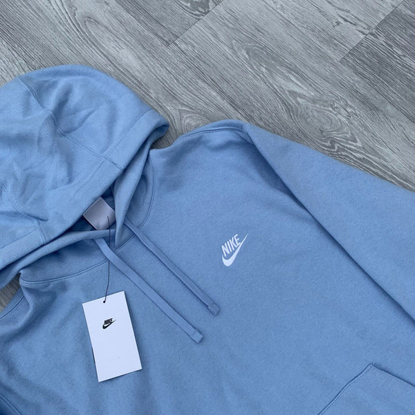 Nike Foundation Club Fleece Hoody - Baby Blue [BV2654-479]