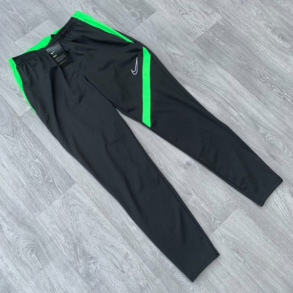 Nike Dri Fit Academy Pro Track Pants Training Bottoms - Black/Green [BV6920-064]