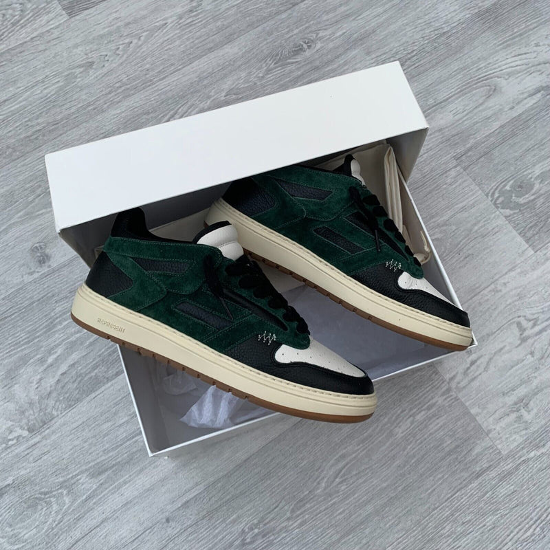 Represent Reptor Low Trainers Sneakers - Racing Green/Black/White