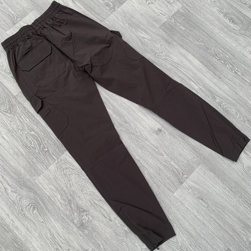 Represent 247 Zip Pant Slim Cargo Pants  - Dark Grey