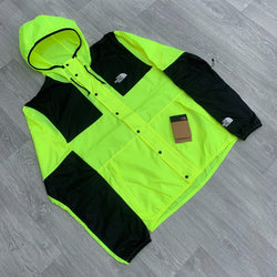 The North Face Seasonal Mountain Hooded Jacket Coat - Led Yellow