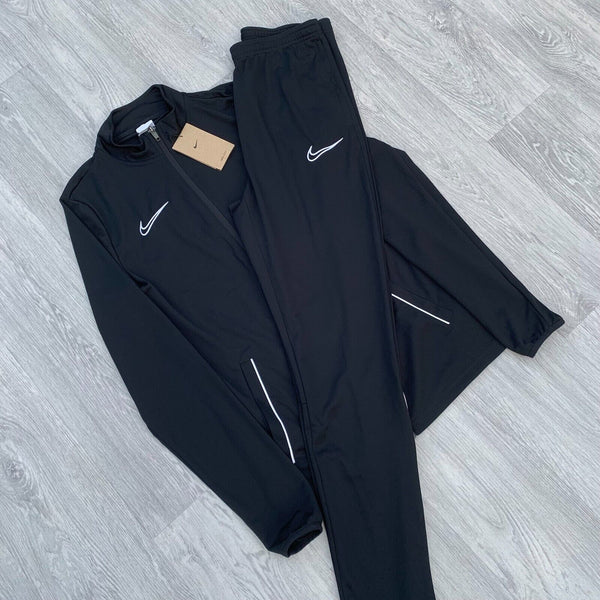 Nike Academy Strike Dri Fit Tracksuit Track Top Pants - Black [CW6163-010]