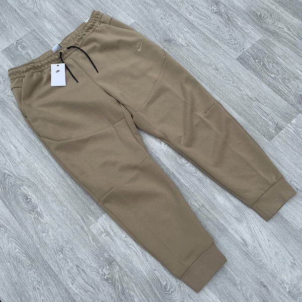 Nike Tech Fleece Slim Pants Sweatpants Graphic Joggers Khaki/Brown [DX0581-247]