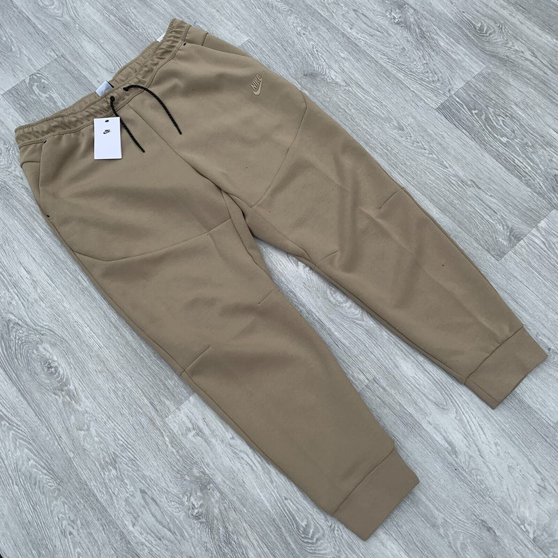 Nike Tech Fleece Slim Pants Sweatpants Graphic Joggers Khaki/Brown [DX0581-247]