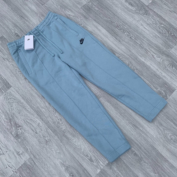 Nike Foundation Club Fleece Pintuck Slim Track Sweatpants - Blue [DO0022-416]