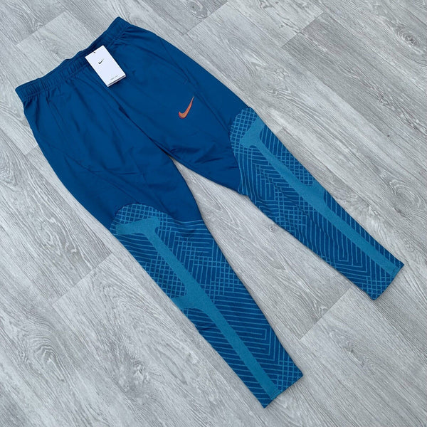 Nike Strike Dri Fit Track Pants Training Bottoms - Blue [DH8838-407]