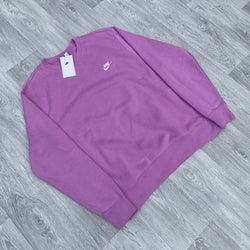 Nike Foundation Club Fleece Club Sweatshirt - Violet Purple [BV2662-4591]