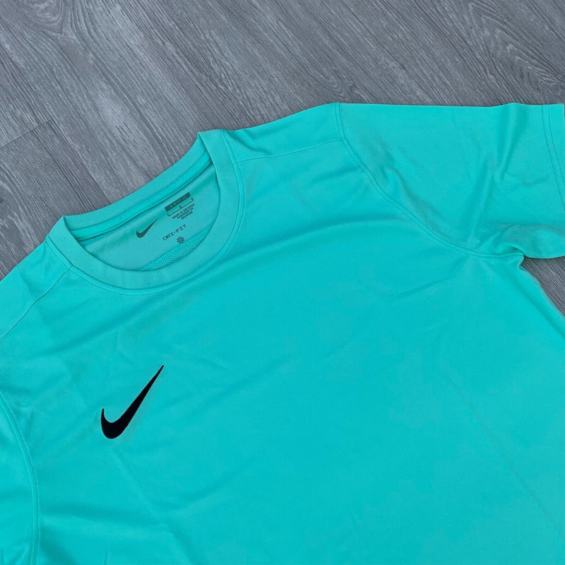 Nike Dri Fit Academy Top and Shorts Set - Hyper Turquoise