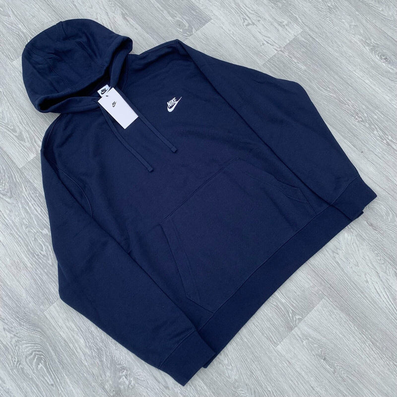 Nike Foundation Club Fleece Hoody - Midnight Navy Blue [BV2654-410]