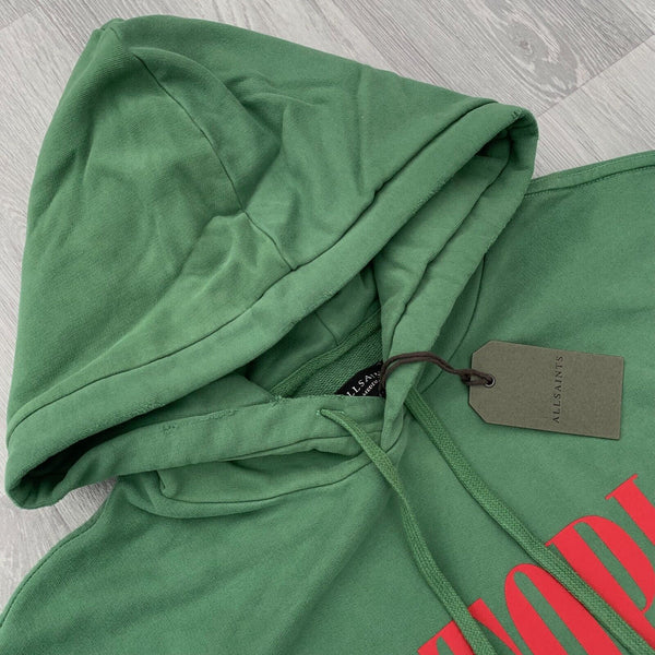 AllSaints Topia Pullover Hoodie - Green