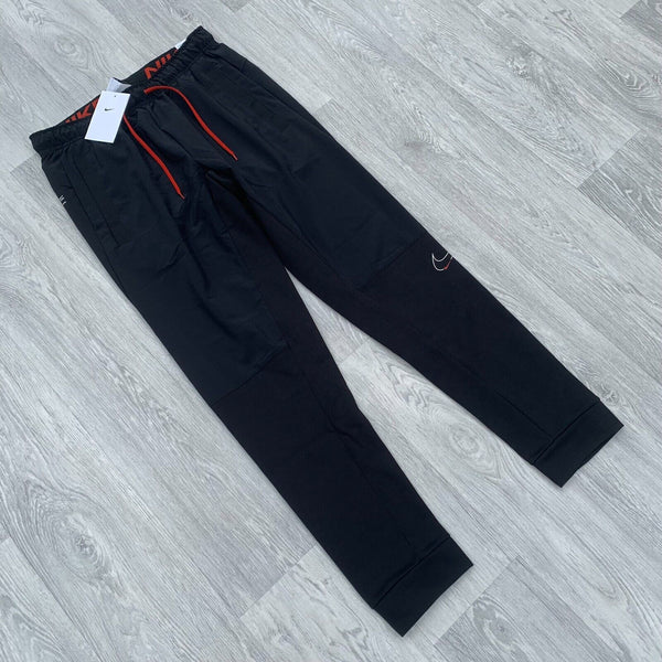 Nike Dri Fit Training Running Tapered Track Pants Joggers - Black [DM6658 010]