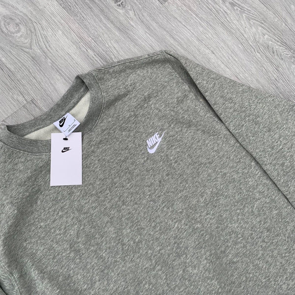 Nike Foundation Fleece Club Sweatshirt - Grey [BV2662-063]