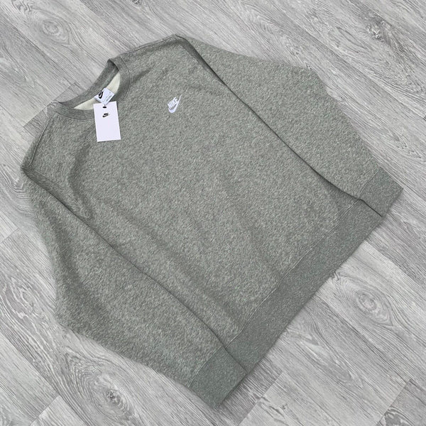 Nike Foundation Fleece Club Sweatshirt - Grey [BV2662-063]