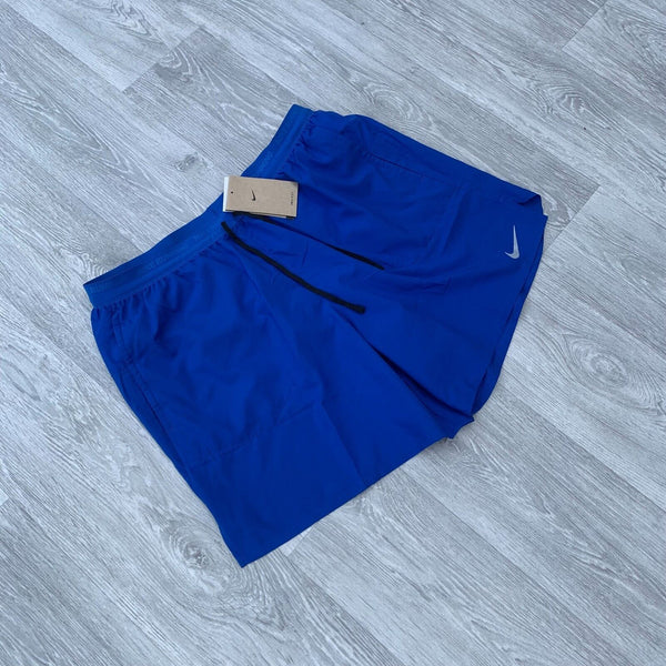 Nike Dri Fit Flex Stride Brief Lined 7” Training Run Shorts - Blue [DM4761-480]