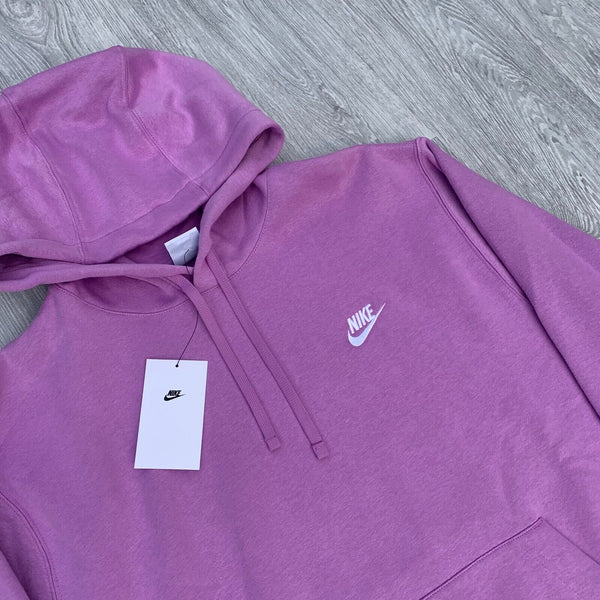 Nike Foundation Club Fleece Hoody - Violet Purple [BV2654-591]