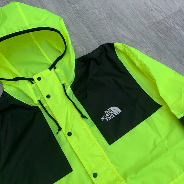 The North Face Seasonal Mountain Hooded Jacket Coat - Led Yellow