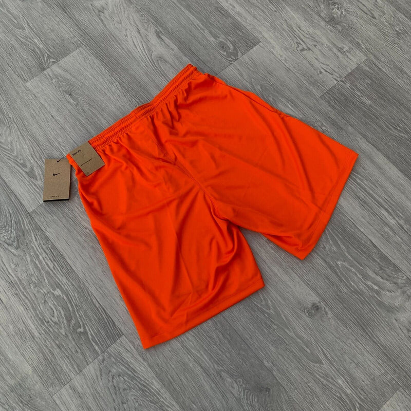 Nike Dri Fit Academy T-Shirt Top and Shorts Set - Safety Orange