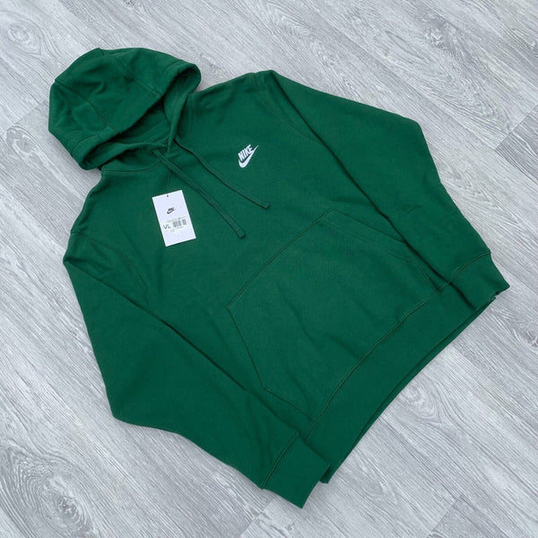 Nike Foundation Fleece Cargo Tracksuit Hoodie Joggers Sweatpants - Gorge Green