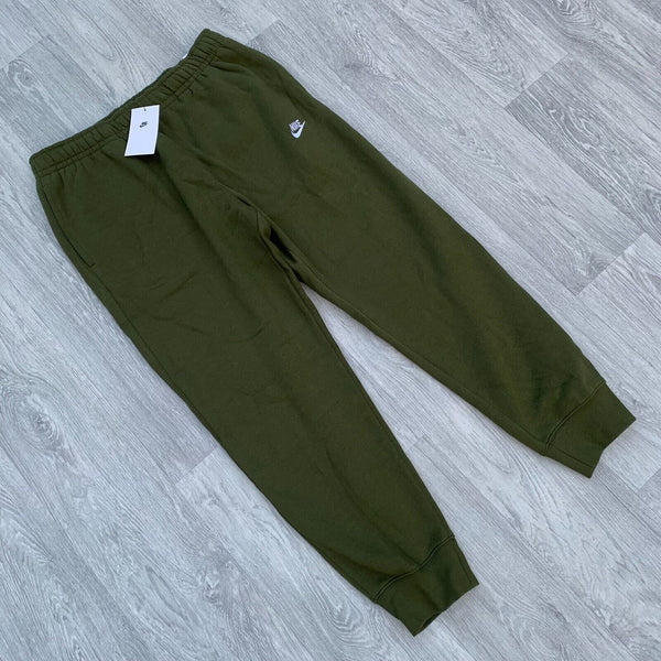 Nike Foundation Club Fleece Slim Tapered Sweatpants Joggers - Khaki [BV2671-327]