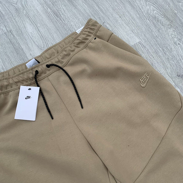 Nike Tech Fleece Slim Pants Sweatpants Graphic Joggers Khaki/Brown [DX0581-247]