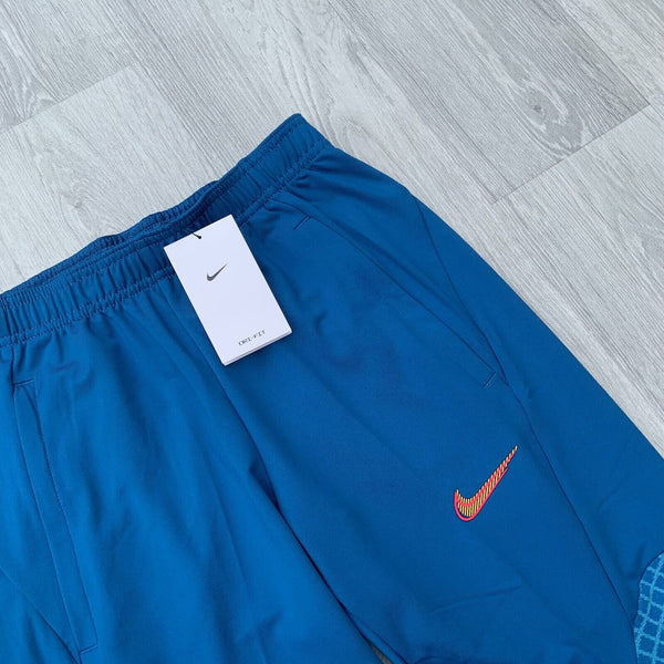 Nike Strike Dri Fit Track Pants Training Bottoms - Blue [DH8838-407]