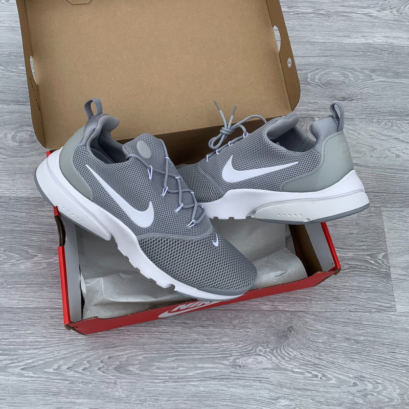 Nike Presto Fly Trainers - Grey/White [908019 003]