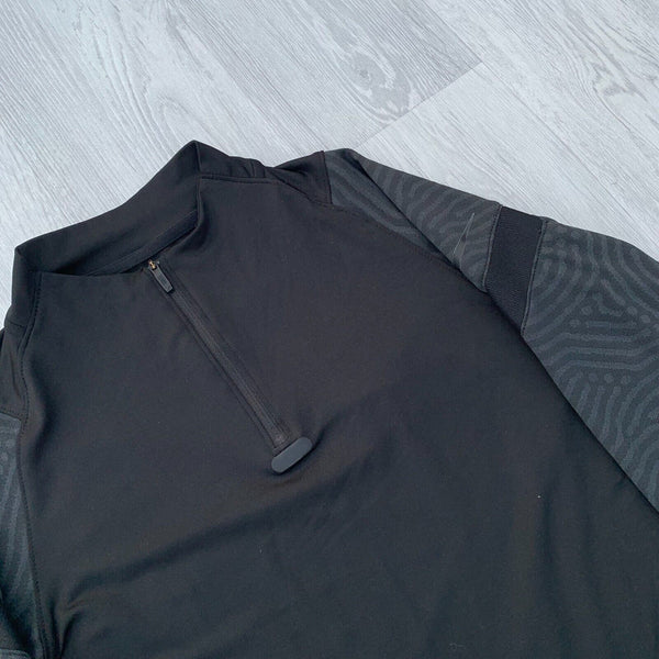 Nike Strike Dri Fit Half Zip Long Sleeve Track Top - Black/Grey [DB6663-010]