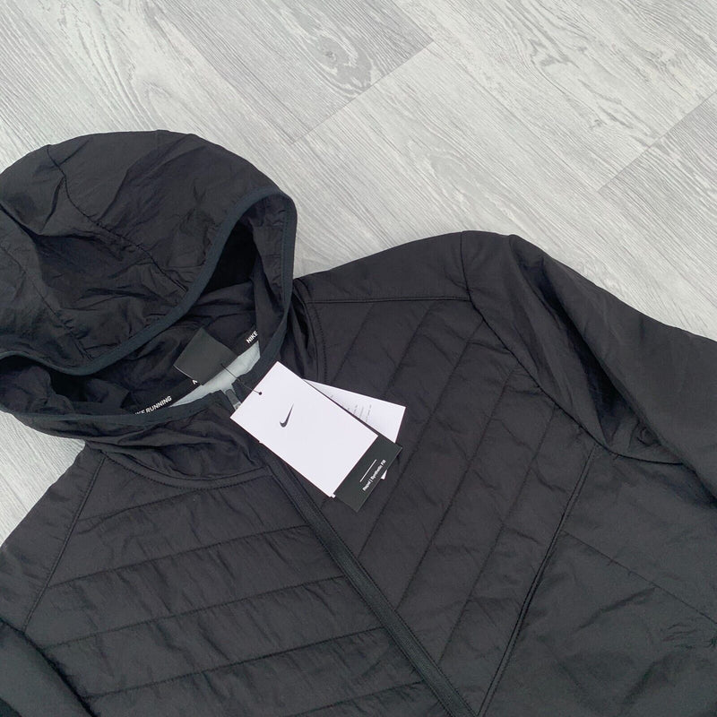 Nike Aerolayer Repel Running Hooded Jacket - Black [DJ056-010]