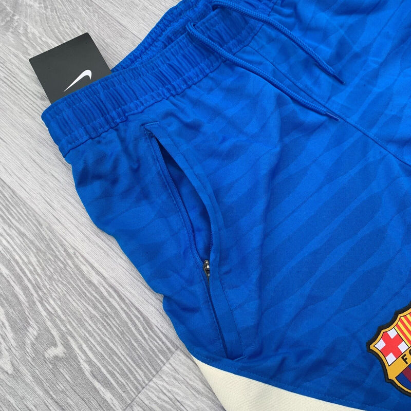 Nike FC Barcelona Strike Dri Fit Football Training Shorts - Blue [CW1849-427]