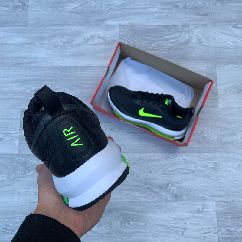 Nike Air Max AP Trainers Sneakers - Black/Volt [CU4826-011]