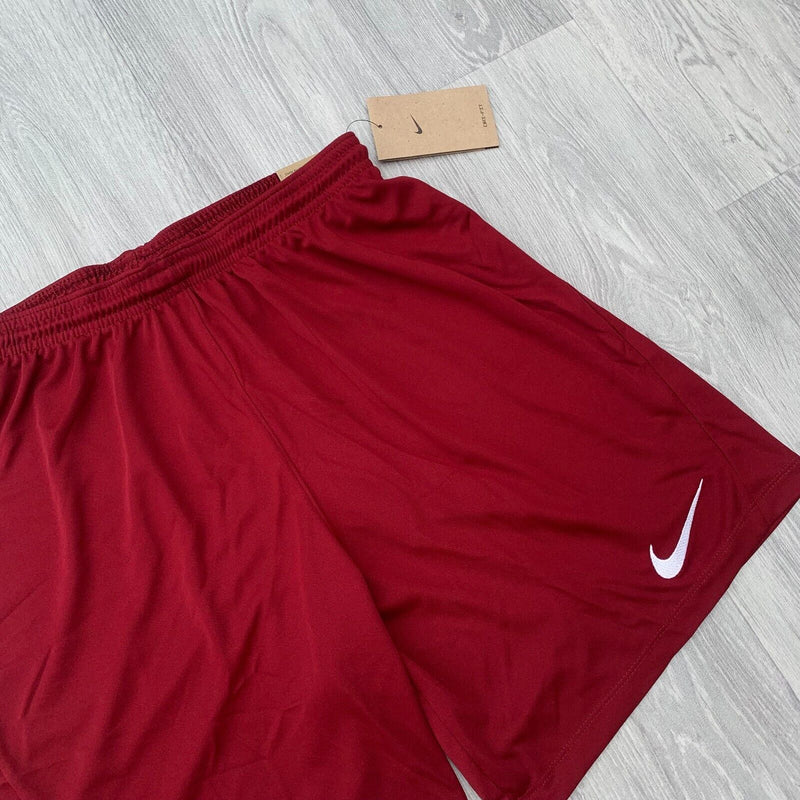 Nike Dri Fit Academy T-Shirt Top and Shorts Set - Team Red