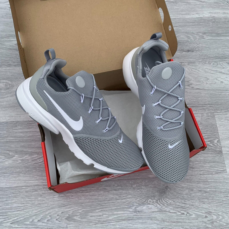 Nike Presto Fly Trainers - Grey/White [908019 003]