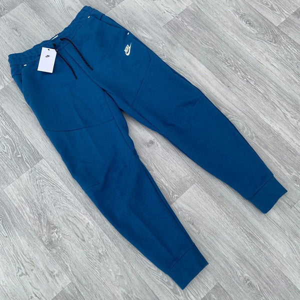 Nike Tech Fleece Slim Pants Sweatpants Joggers - Marina Blue [CU4495-407]