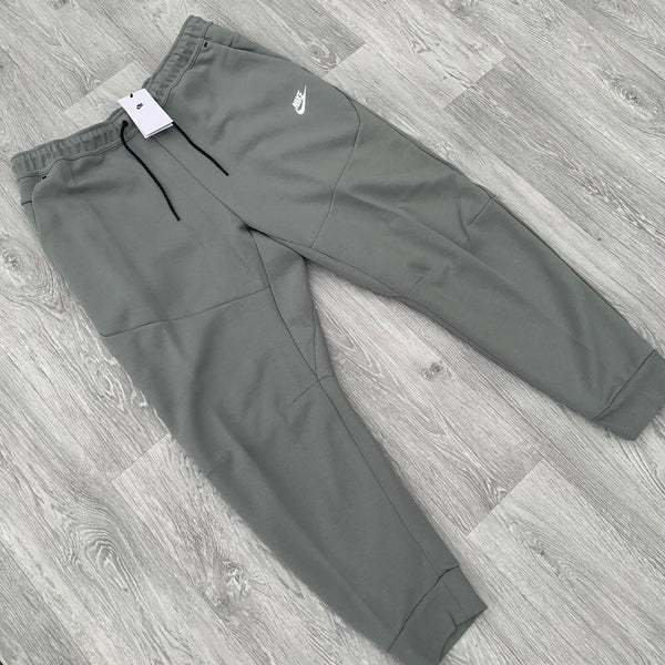 Nike Tech Fleece Slim Fit Tapered Pants Joggers Bottoms - Grey [DV0538-073]