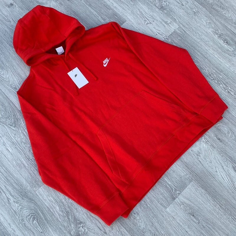 Nike Foundation Club Fleece Hoody - University Red [BV2654-657]