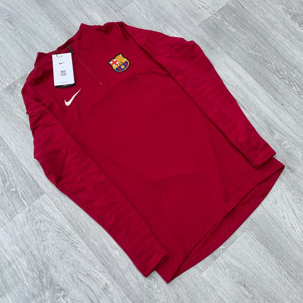 Nike FC Barcelona Strike Dri Fit Full Tracksuit Half Zip Top & Bottoms