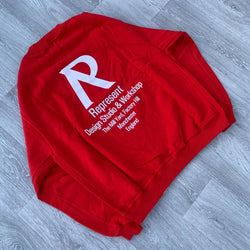 Represent Initial Oversized Sweatshirt - Racing Red