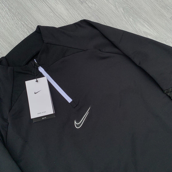 Nike Strike Dri Fit Half Zip Long Sleeve Track Top - Black [DH8732-010]