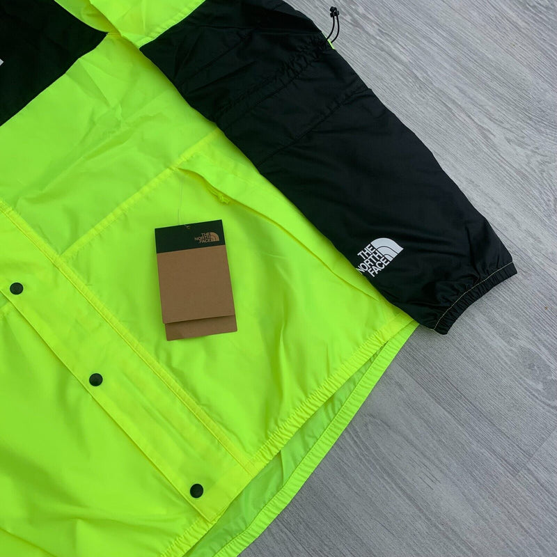 The North Face Seasonal Mountain Hooded Jacket Coat - Led Yellow