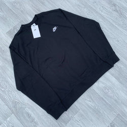 Nike Foundation Club French Terry Sweatshirt - Black [BV2666-010]