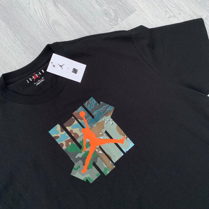 Nike Air Jordan x Undefeated Strikes T-Shirt - Black [DX4304-010]