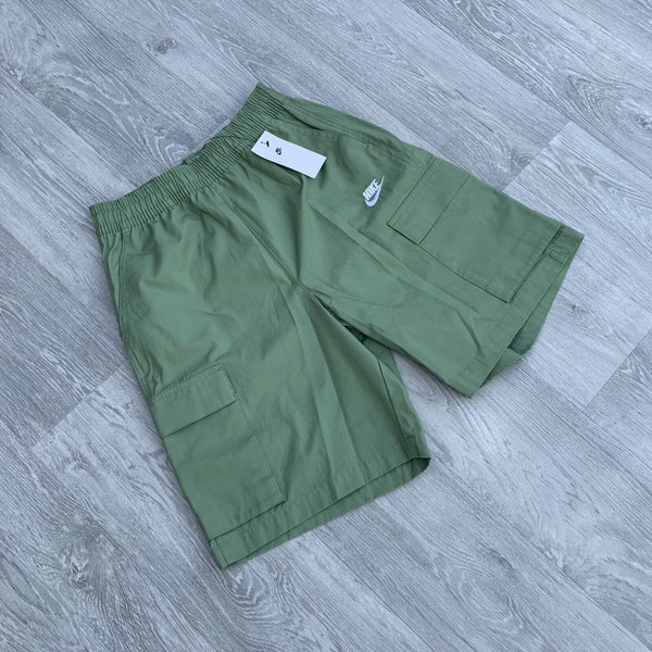 Nike Woven Cargo Shorts - Khaki Green [FB1246-386]