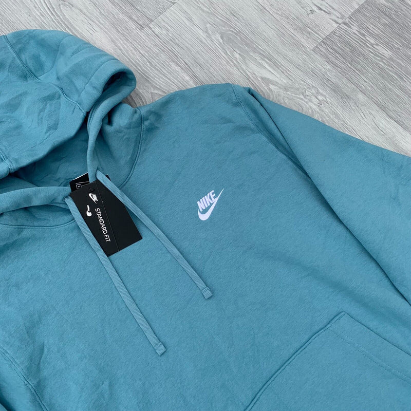 Nike Foundation Club Fleece Hoody - Cerulean Blue [BV2654-424]