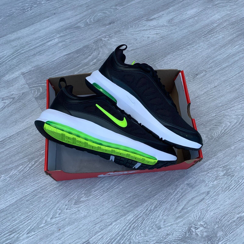 Nike Air Max AP Trainers Sneakers - Black/Volt [CU4826-011]