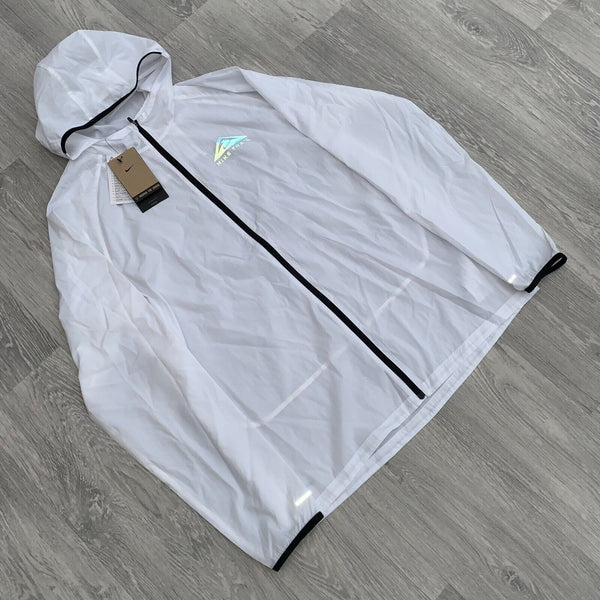 Nike Trail Aireez Lightweight Zip Windrunner Running Jacket - White [DX6883-100]