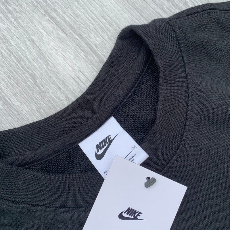 Nike Foundation Club French Terry Sweatshirt - Black [BV2666-010]