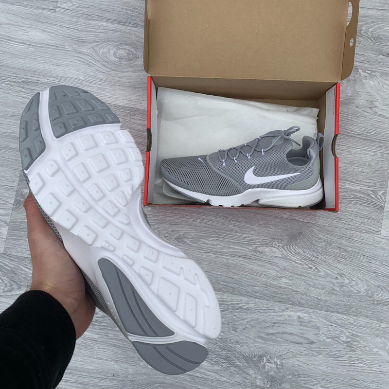 Nike Presto Fly Trainers - Grey/White [908019 003]