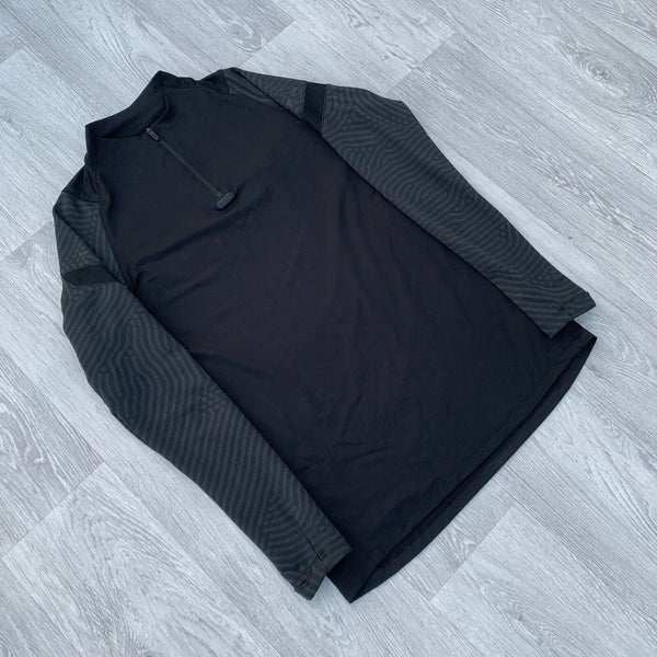 Nike Strike Dri Fit Half Zip Long Sleeve Track Top - Black/Grey [DB6663-010]