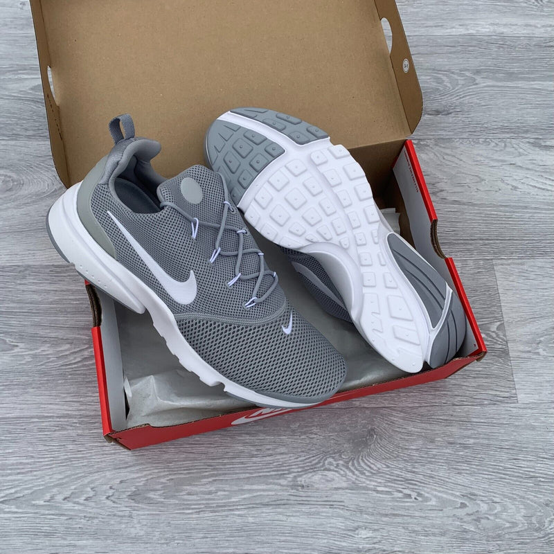 Nike Presto Fly Trainers - Grey/White [908019 003]