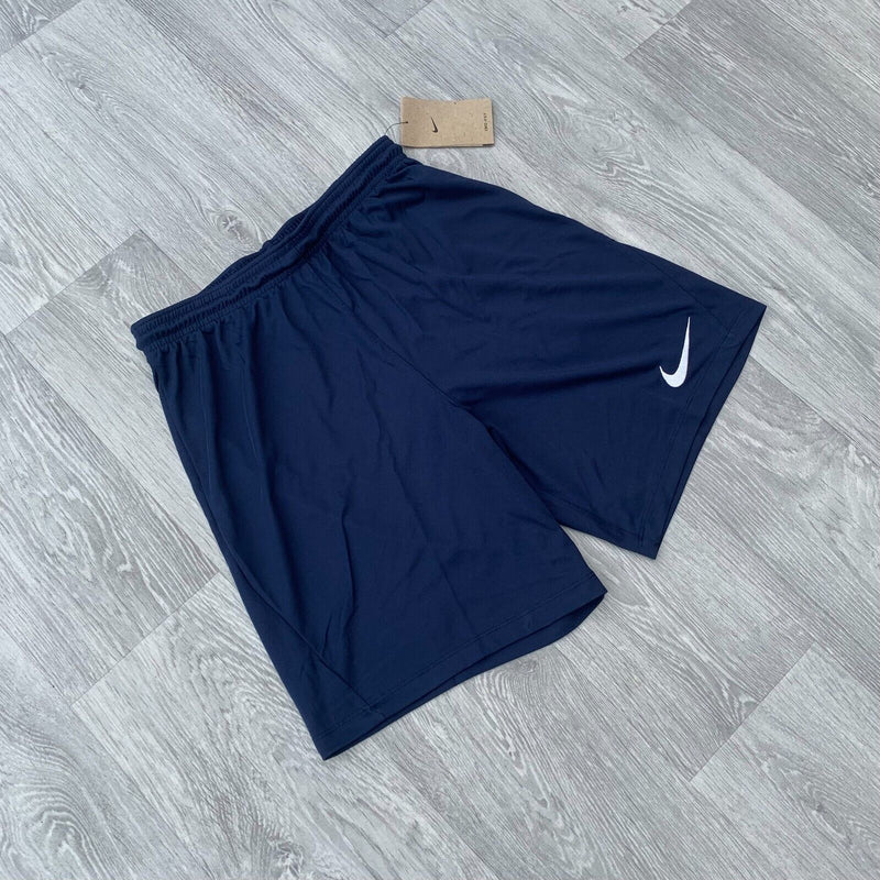 Nike Dri Fit Academy T-Shirt Top and Shorts Set - Obsidian Navy